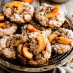 peach cobbler cookies