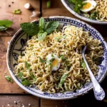 15 Minute Garlic Butter Ramen Noodles