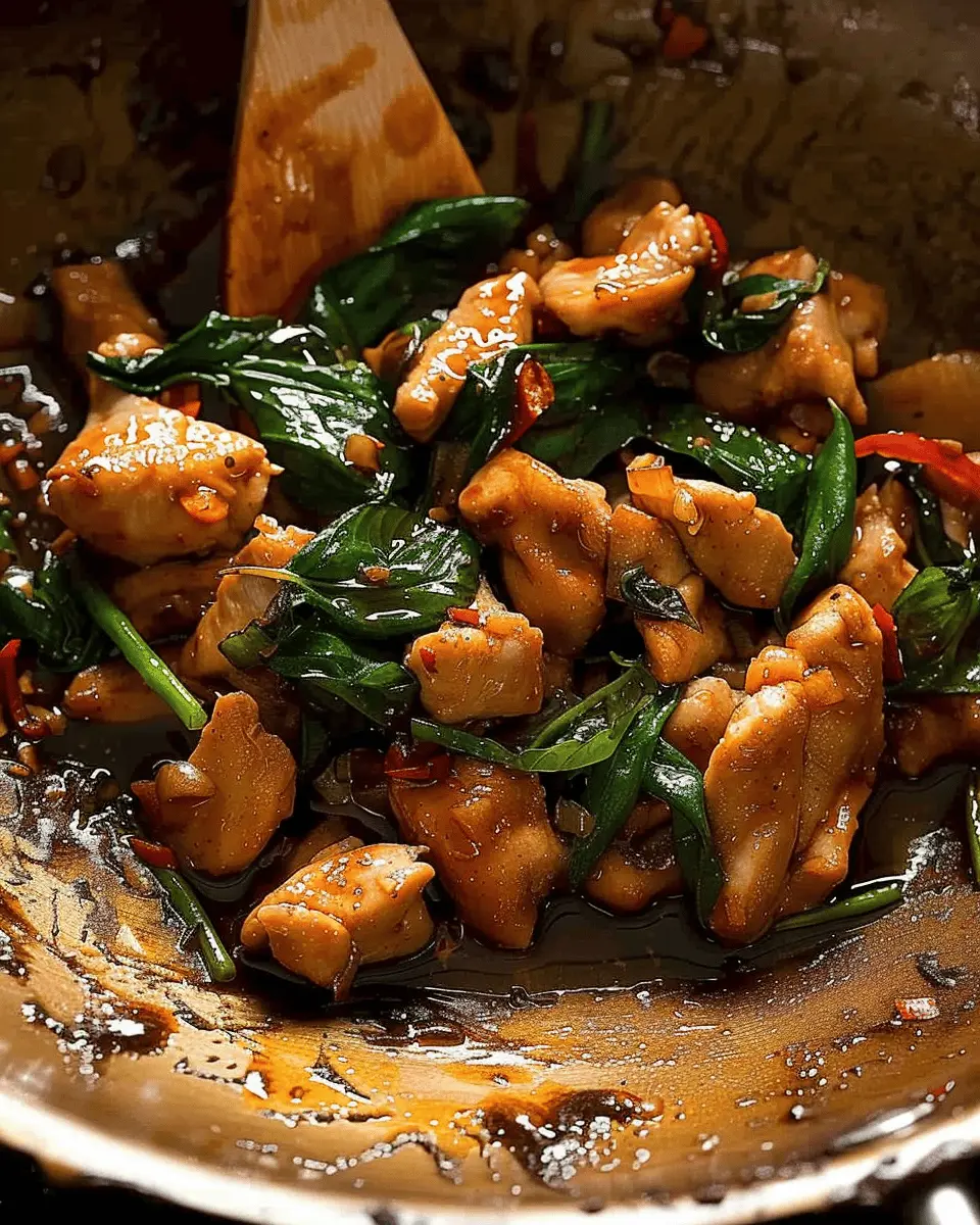 Thai Basil Chicken: Easy Weeknight Meal for Flavor Lovers