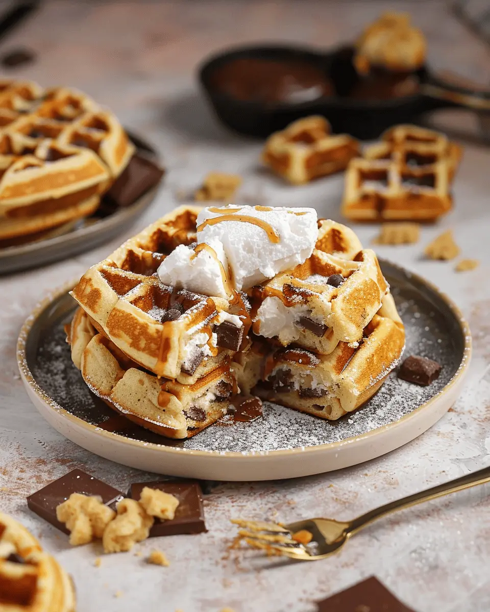 S’Mores Stuffed Waffle: Easy, Indulgent Desserts for Everyone