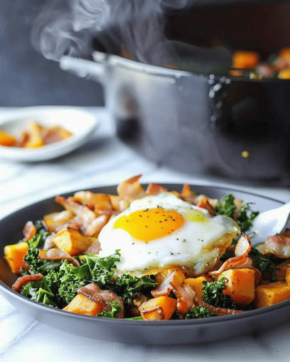 Bacon Kale Sweet Potato Hash: A Delicious Twist on Breakfast