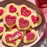 Slice and Bake Valentine Cookies