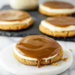 Copycat Crumbl Caramel Cheesecake Cookies
