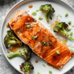 Bourbon Glazed Salmon