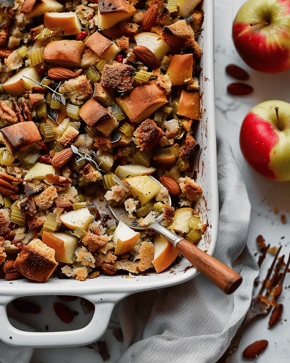 Herb Stuffing with Apples: The Best Comfort Food for Your Table
