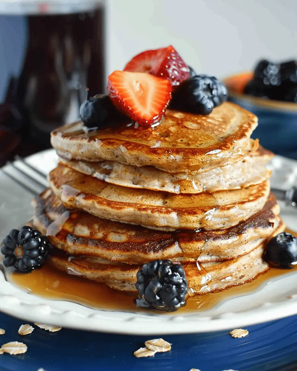 Healthy Banana Oatmeal Pancakes: Your Best Guilt-Free Morning Treat