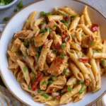 One Pot Creamy Cajun Chicken Pasta