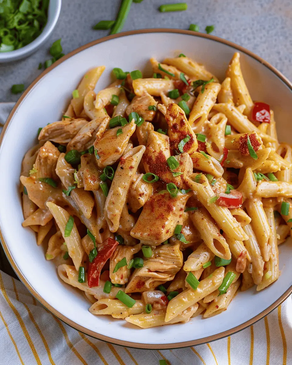 One Pot Creamy Cajun Chicken Pasta: Easy Comfort Food Delight