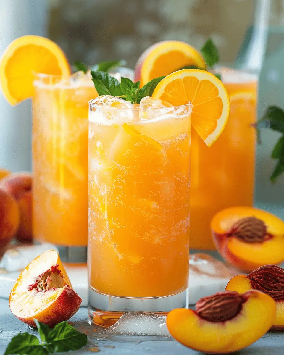 Peach Lemonade: The Best Refreshing Drink for Hot Days