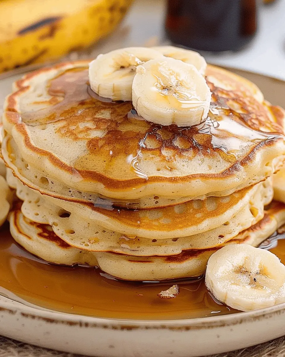 Fluffy Banana Pancakes Recipe: The Best Homemade Delight
