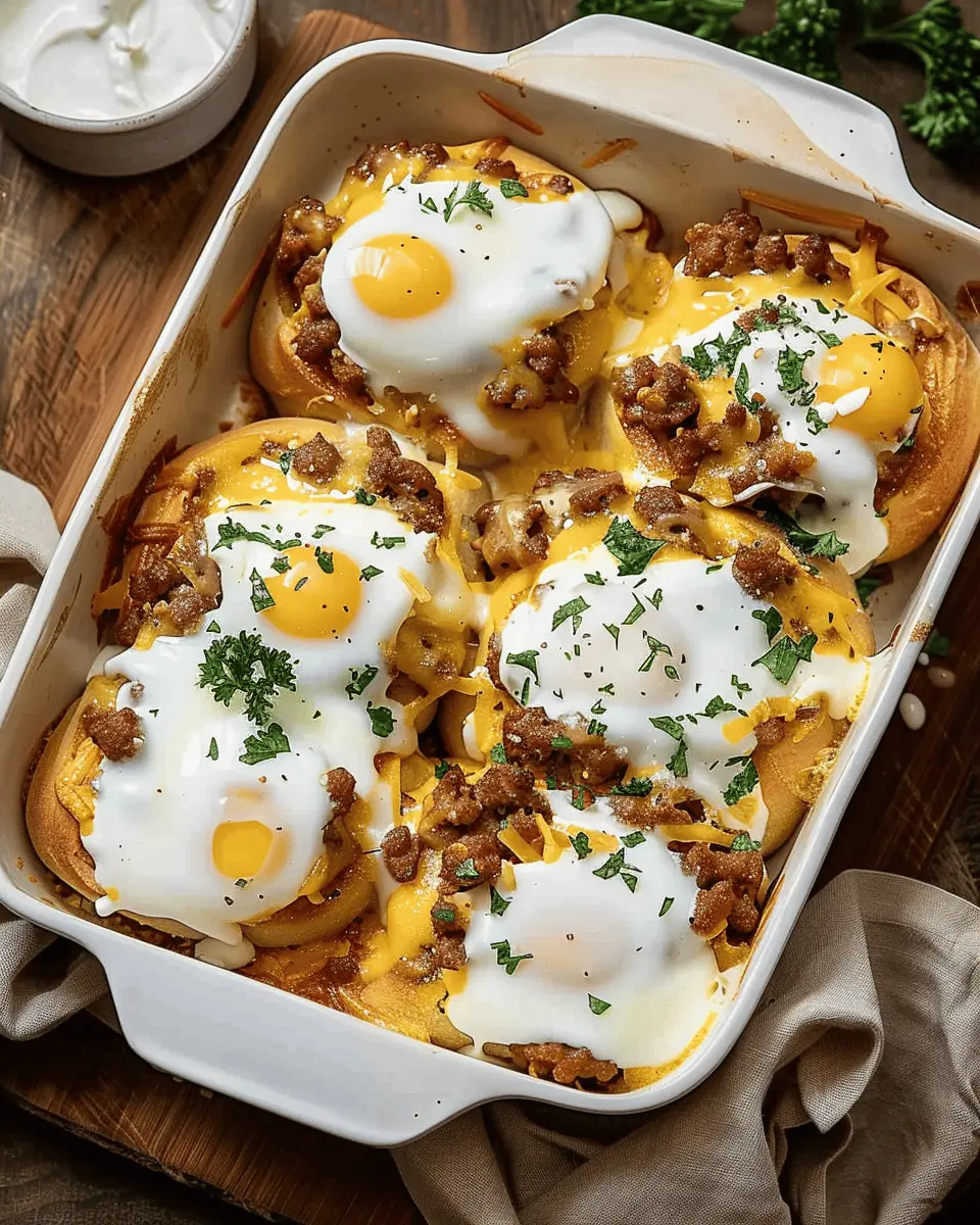Sausage Egg and Cheese Breakfast Rolls: Easy Family Favorite