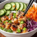 Bang bang chicken bowls