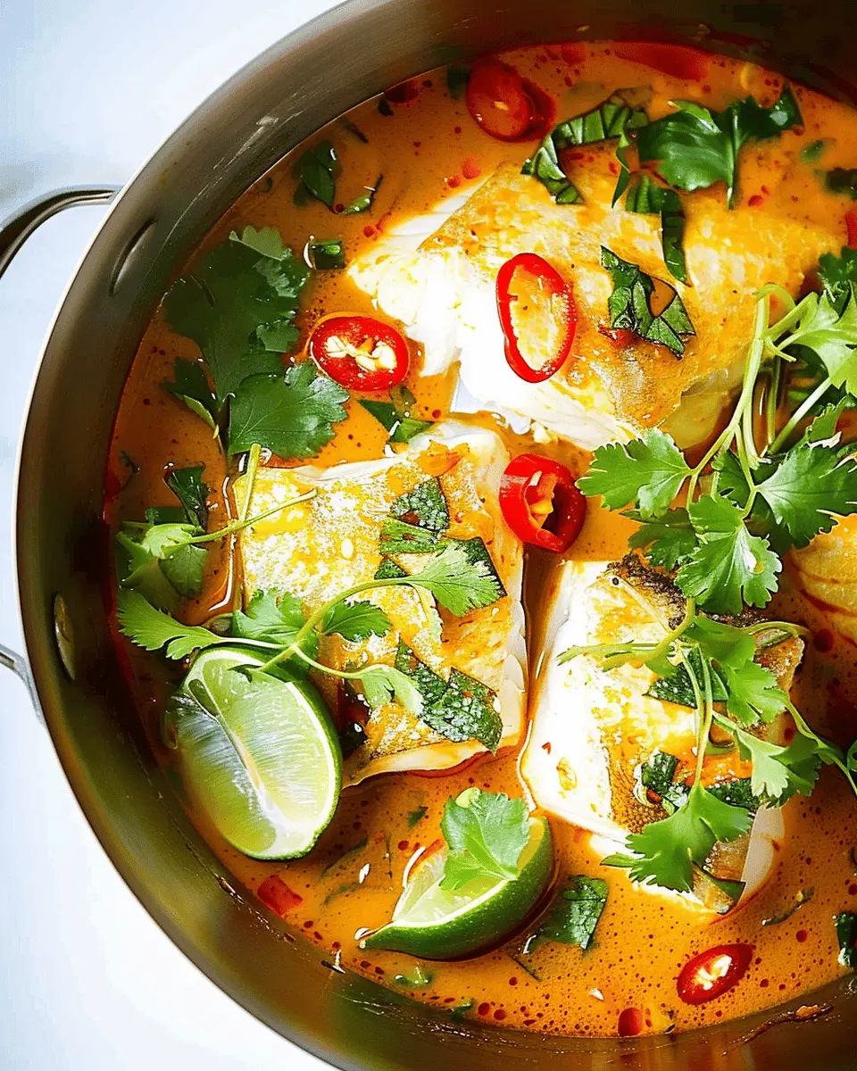 Thai Coconut Fish Curry: Easy Recipe for a Flavorful Dinner