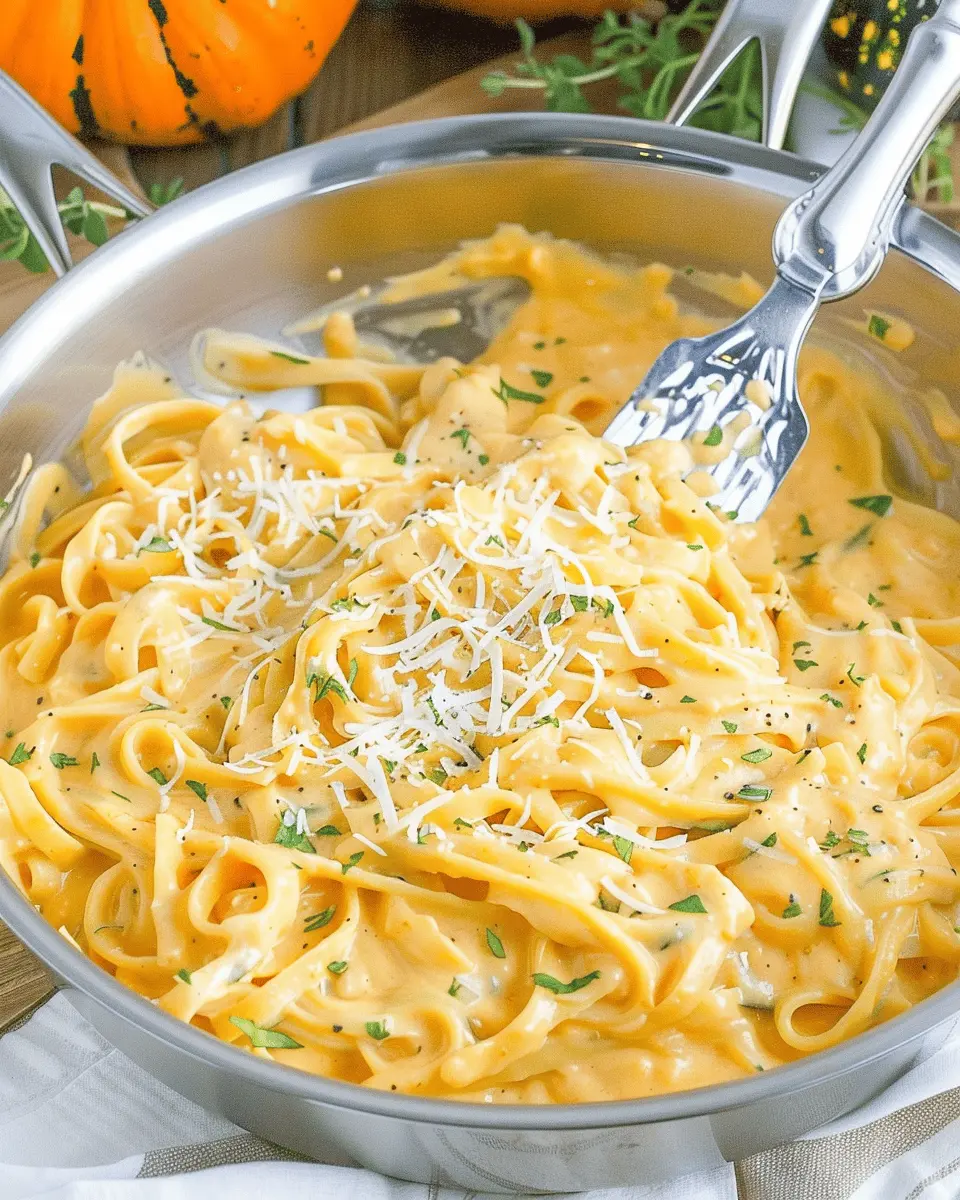 Pumpkin Alfredo: The Creamy & Indulgent Fall Favorite