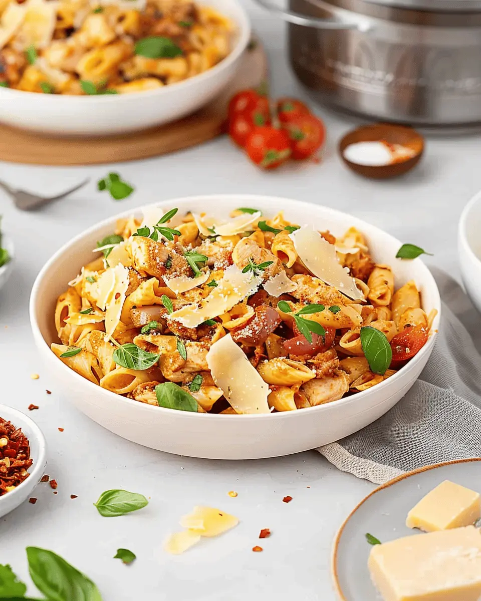 Chicken Mozzarella Pasta: Easy, Cheesy Delight for All Ages