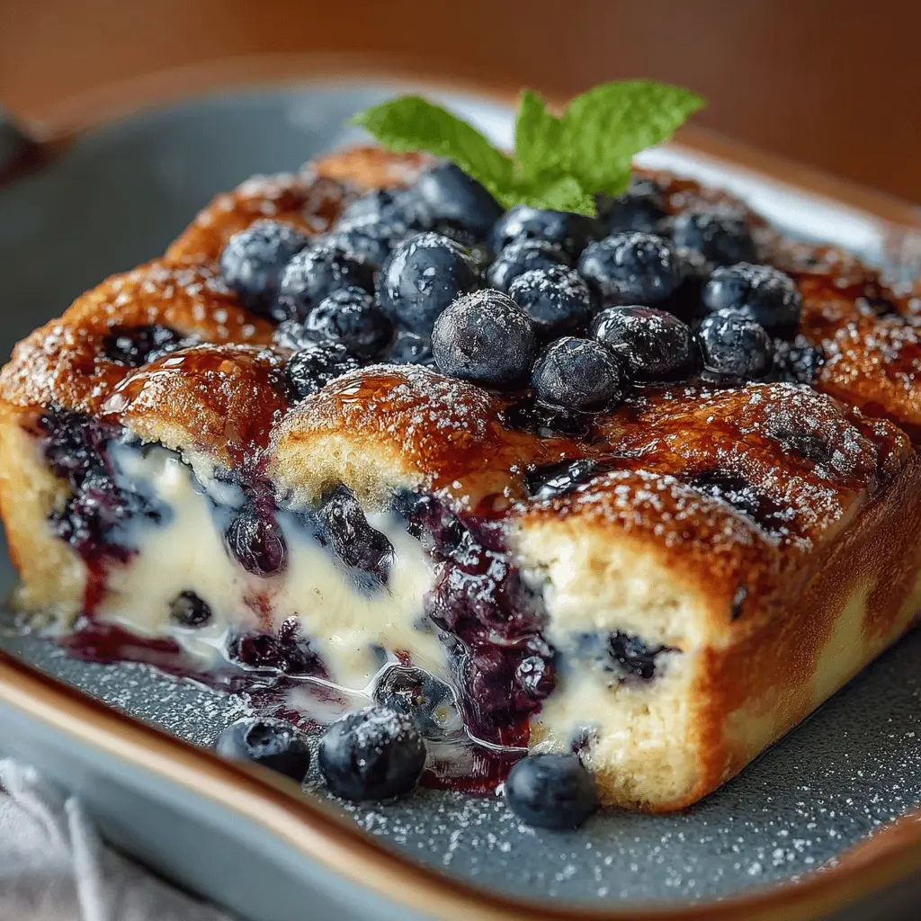 Blueberry Buttermilk Pancake Casserole: The Best Weekend Brunch Treat