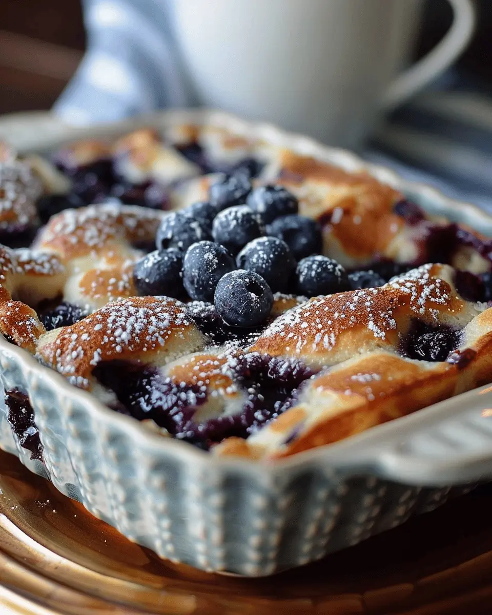 Blueberry Buttermilk Pancake Casserole: Easy Family-Friendly Delight