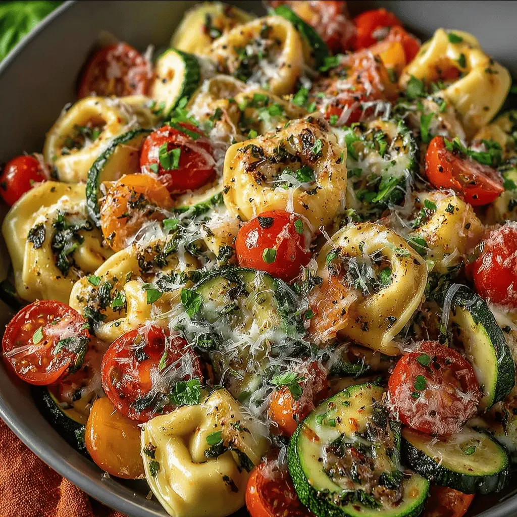 Cheese Tortellini Summer Veggies: A Fresh and Easy Delight