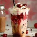 Cherry Vanilla Iced Latte