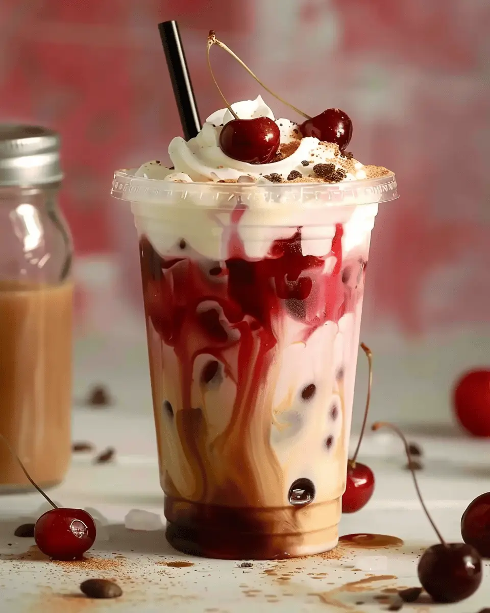 Cherry Vanilla Iced Latte: A Refreshing Summer Pick-Me-Up