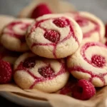 Chewy Raspberry Sugar Cookies Recipe Perfect for Valentines Day