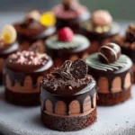 Chocolate Bonbons Mini-Cakes