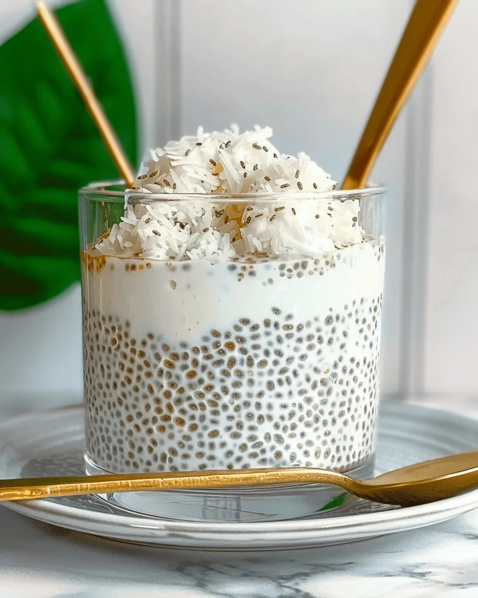 Easy Coconut Chia Pudding Recipe: Your New Favorite Healthy Snack