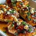 Hot Honey Feta Chicken Dish