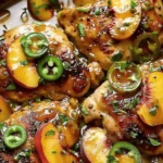 Jalapeno Peach Chicken