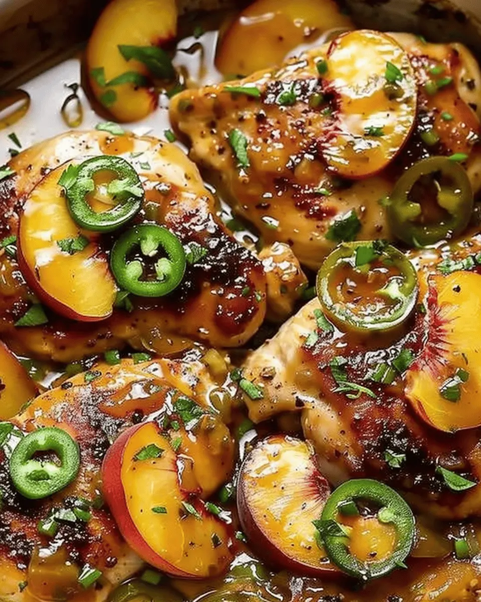 Jalapeno Peach Chicken: A Juicy Twist for Flavorful Home Cooking