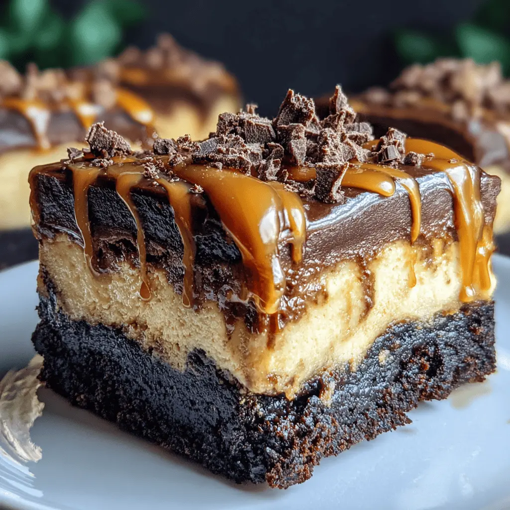 Milky Way Caramel Cheesecake Brownies: Indulgent Homemade Delight