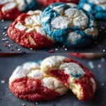 Patriotic Crinkle Cookies with a Butter-Rich Base and One Unexpected Twist