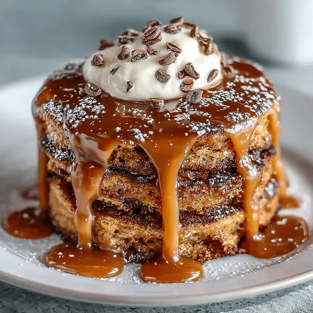 Rich and Fluffy Coffee Pancakes with Turkey Bacon Delight