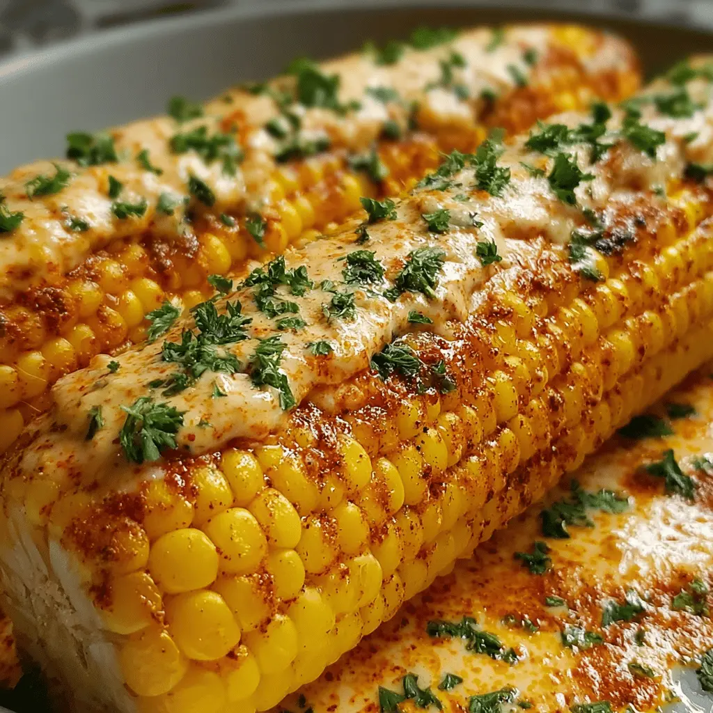 Spicy Creamy Cajun Corn Cob: The Best Turkey Bacon Delight