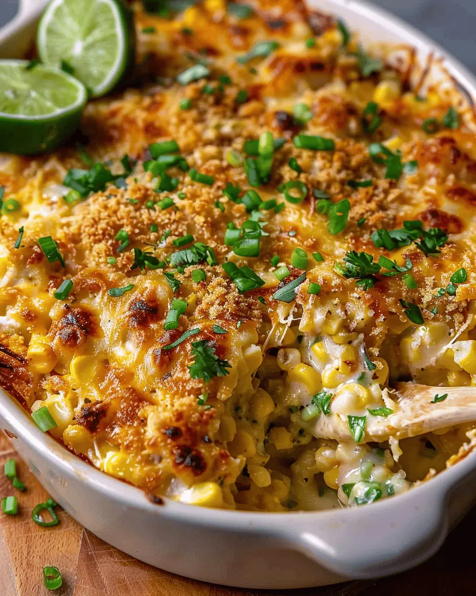 Street Corn Chicken Casserole: Indulgent Flavor for Home Cooks