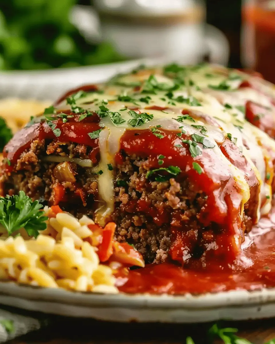 Stuffed Italian Meatloaf: A Juicy Twist with Turkey Bacon and Chicken Ham