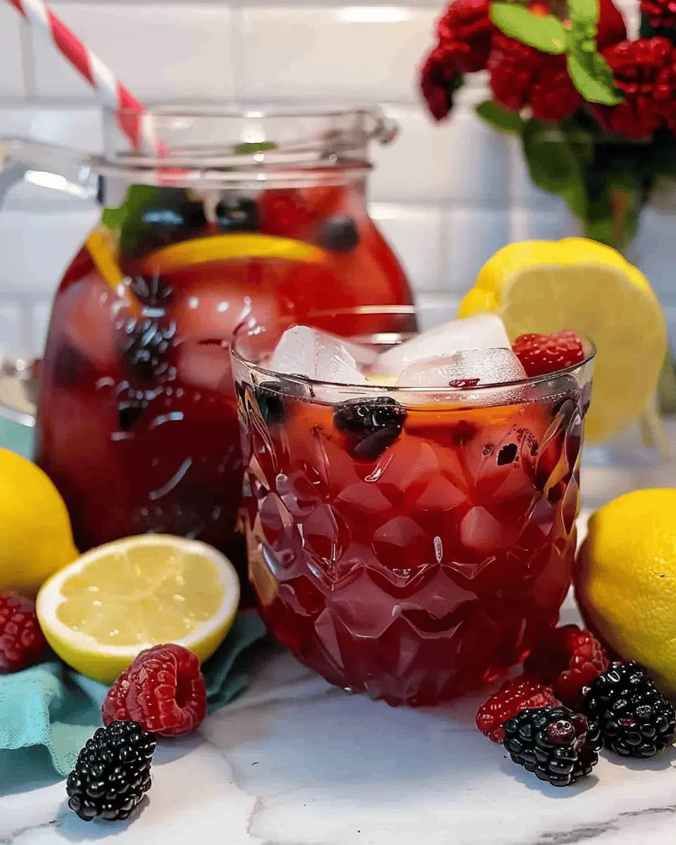 Triple Berry Lemonade: Refreshingly Easy Recipe for Summer Fun