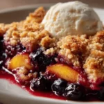Your Amazing Peach & Blueberry Crisp