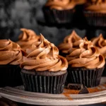 Chocolate Pumpkin Cupcakes