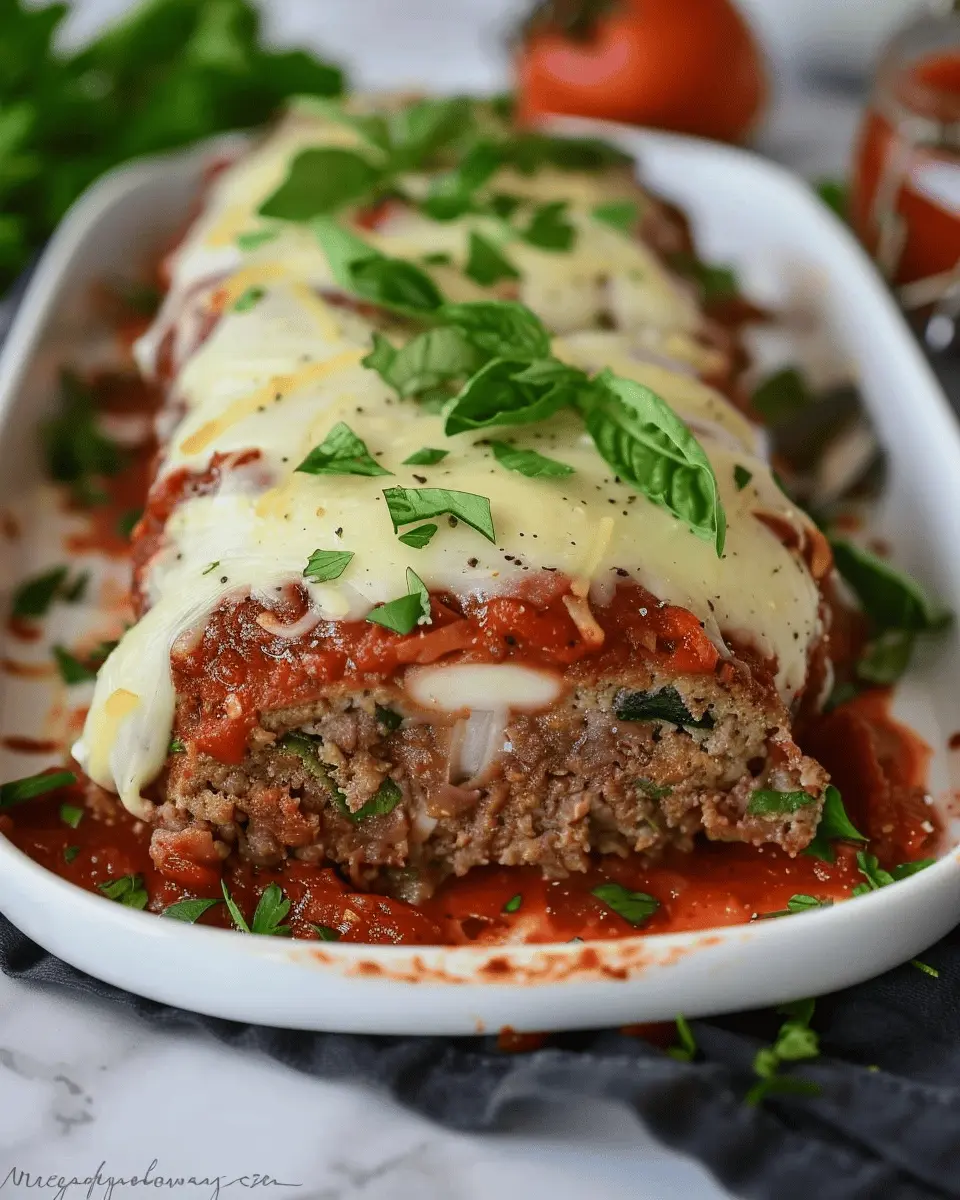 Ultimate Italian Meatloaf Recipe: Juicy Turkey Bacon & Chicken Ham Delight