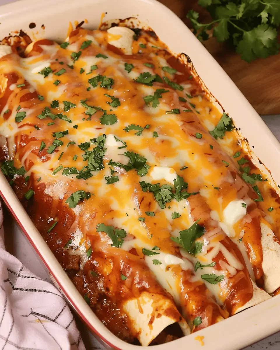 The Best Ground Beef Enchiladas: A Juicy, Homemade Delight