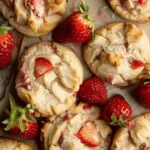Strawberry Cheesecake Cookies