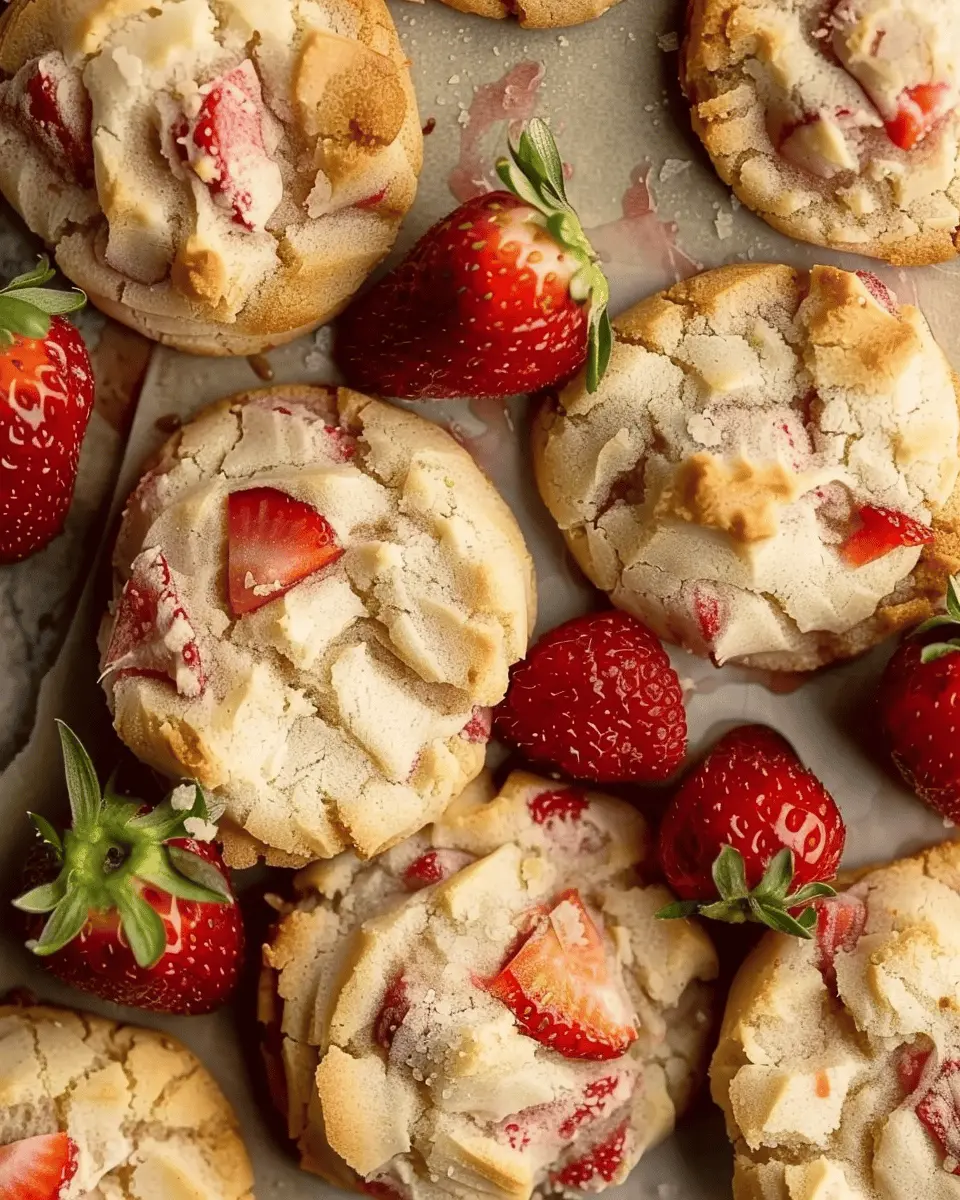 Strawberry Cheesecake Cookies: Easy Treats to Indulge In
