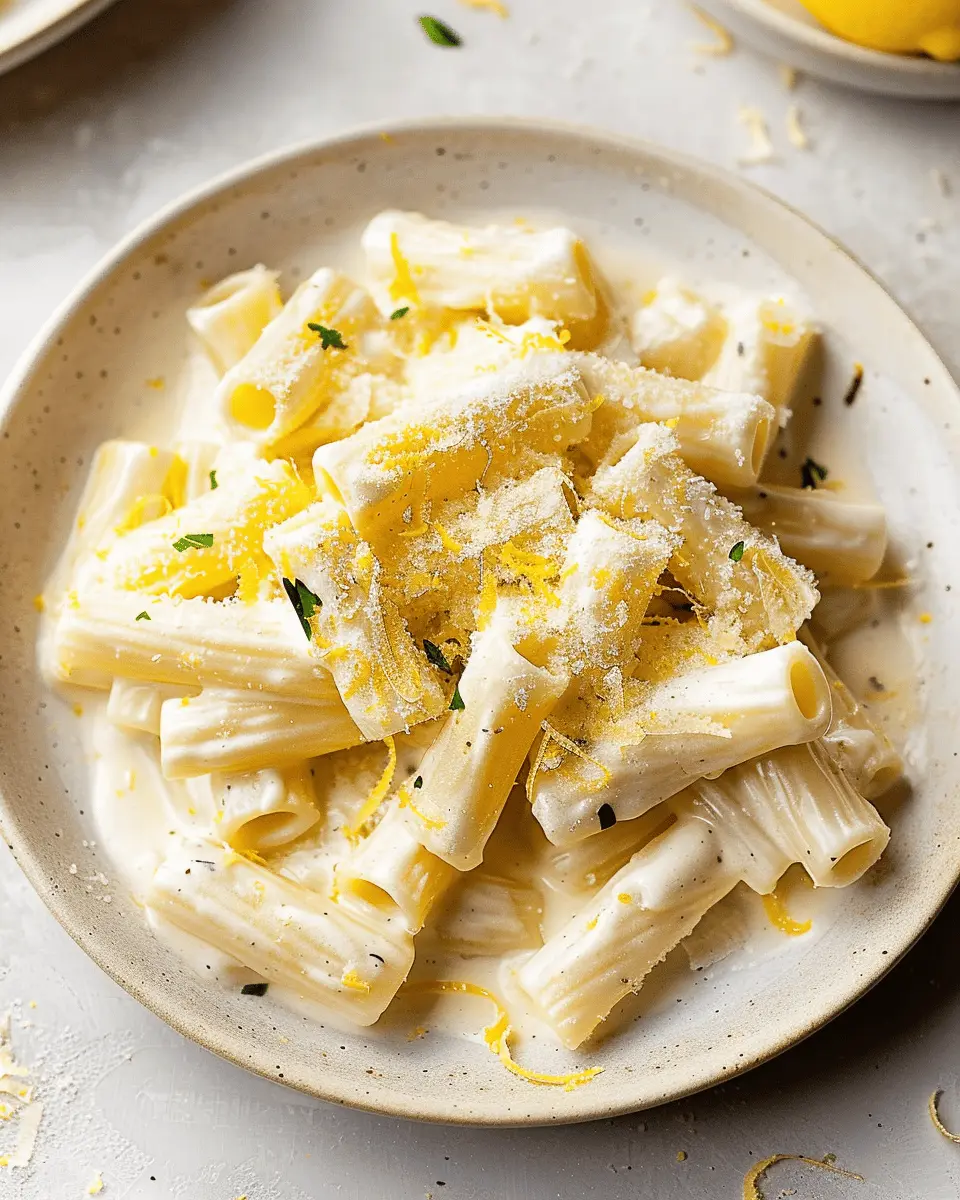 Easy Creamy Lemon Pasta with Turkey Bacon: A Delightful Twist
