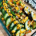 California Roll Cucumber Salad