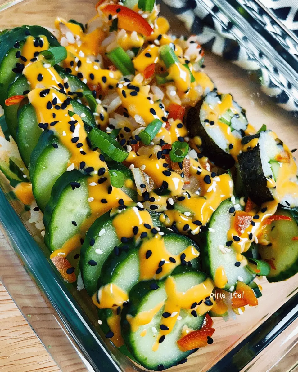 California Roll Cucumber Salad: Easy, Fresh, and Perfect for Lunch