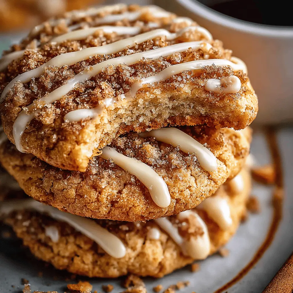 Cinnamon Coffee Cake Cookies: Easy Indulgence for Your Tastebuds
