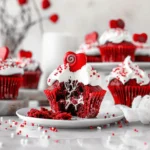 Red Velvet Lava Cupcakes