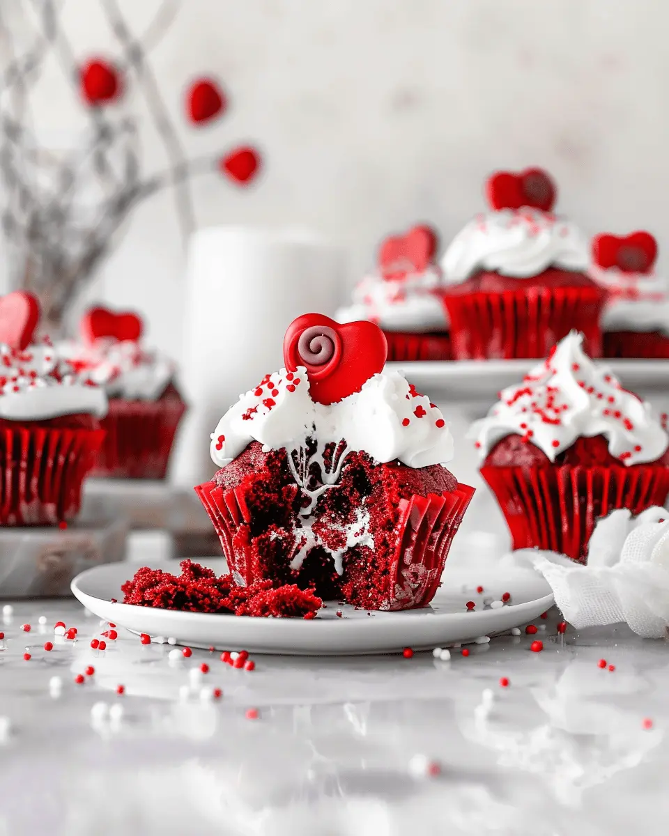 Red Velvet Lava Cupcakes: Indulgent Treats for Home Bakers