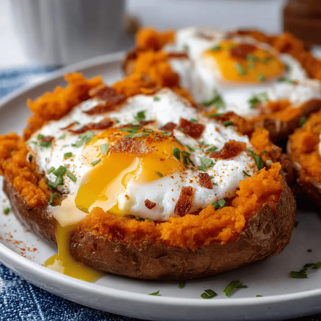 Breakfast sweet potato bliss: Easy recipes with turkey bacon and chicken ham